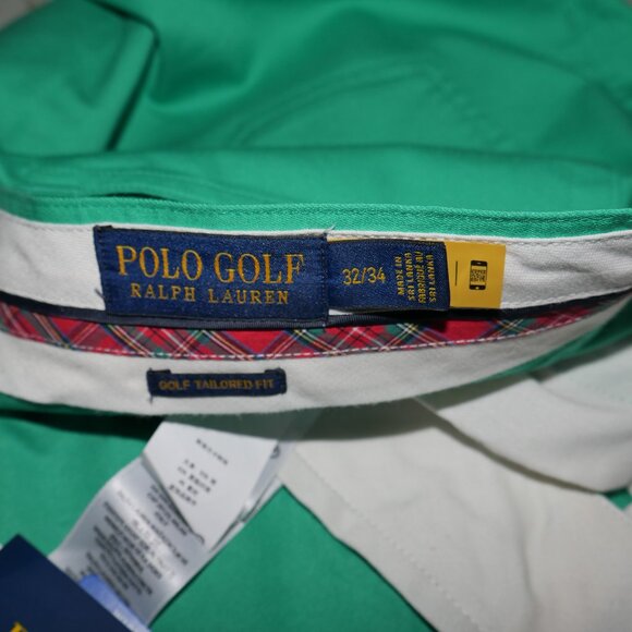 Polo Ralph Lauren Tailored Fit Performance Chino Pants Size 32x34 Green NWT - Picture 8 of 10